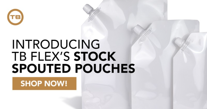 Introducing TricorBraun Flex's Stock Spouted Pouches